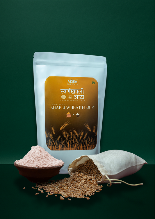 Svarnakhapli Atta ( Khapli Wheat Flour ) – 100% Stone-Ground Ancient Grain